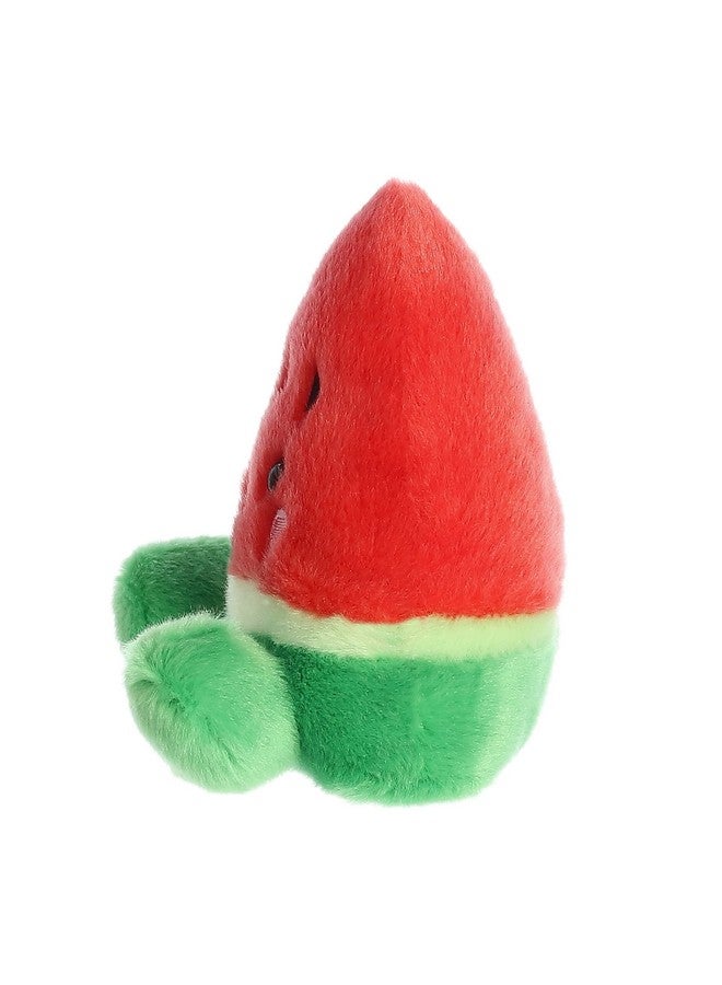 ® Adorable Palm Pals™ Sandy Watermelon™ Stuffed Animal Pocketsized Fun Onthego Play Red 5 Inches