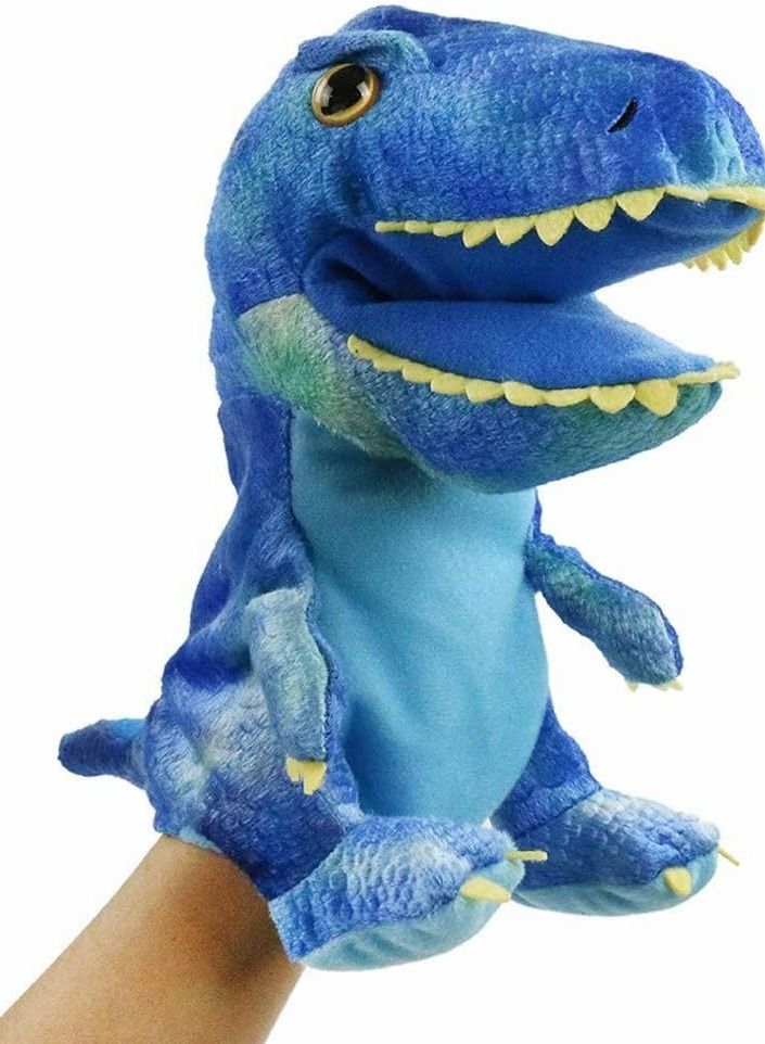 Dinosaur Hand Puppets, T-rex Stuffed Animal Cute Soft Plush Toy