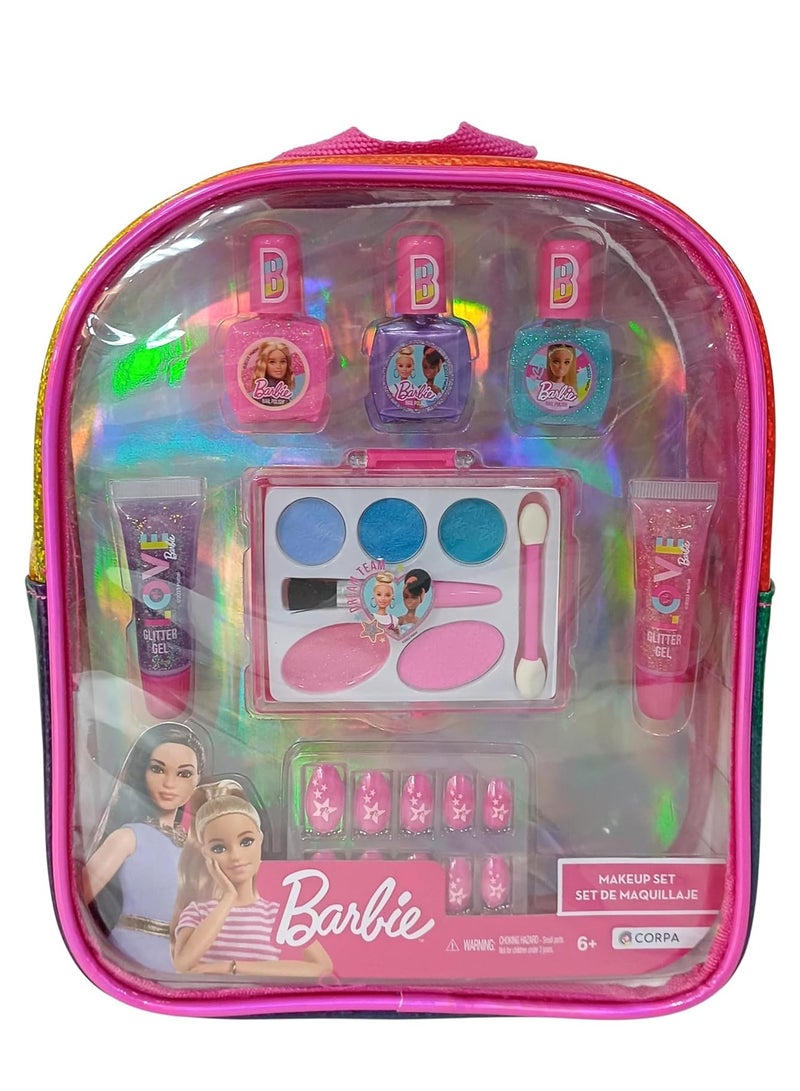 Barbie Makeup Set with PVC Backpack