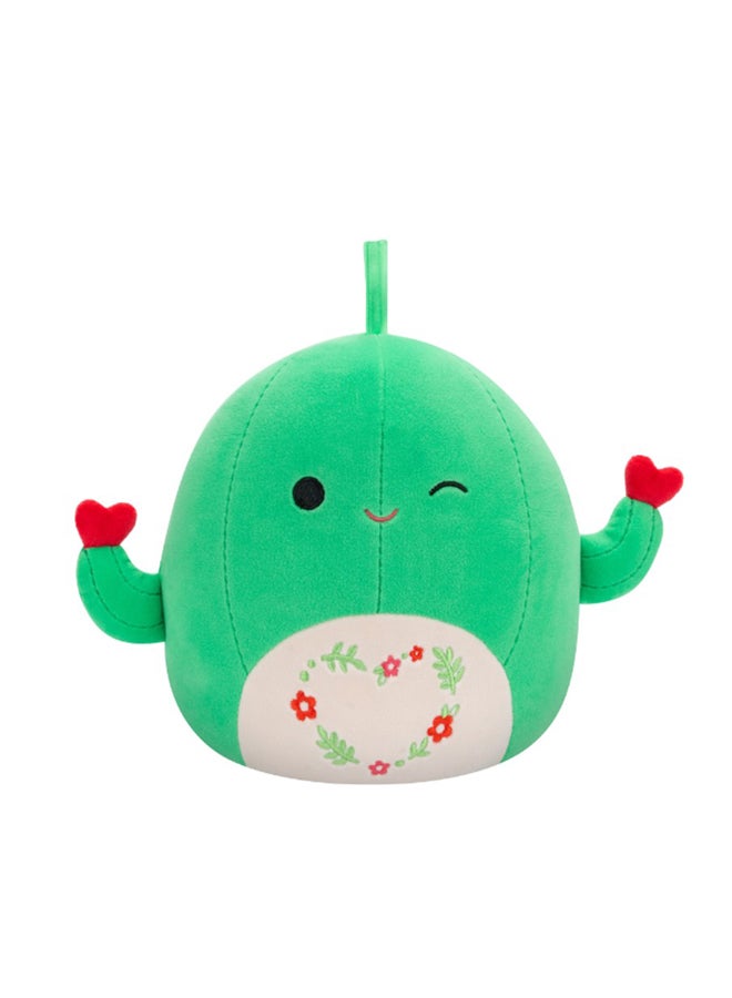 7.5 inch Shadi the Cactus in Pot + Marcelluis the Cactus with Arms , Officially Licensed Kellytoy Plush Toy, Colorful Soft Toy, Gift for Kids, Girls & Boys Washable Squishy Stuff Toy Multicolor All Age