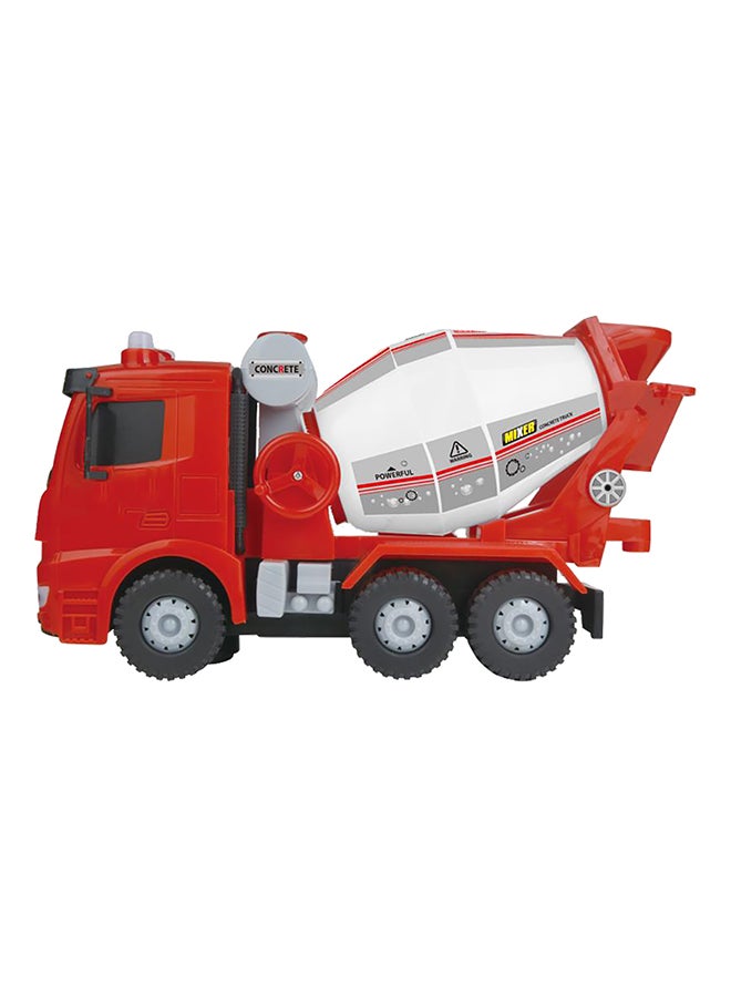 Bubble Blowing Cement Truck  - Suitable for 4 years and above. 40.5 x 20.2 x 13.2cm