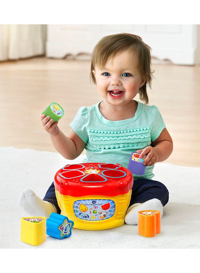 Sort and Discover Drum 6-36 Months - VT80-185129 11.7x19x19cm