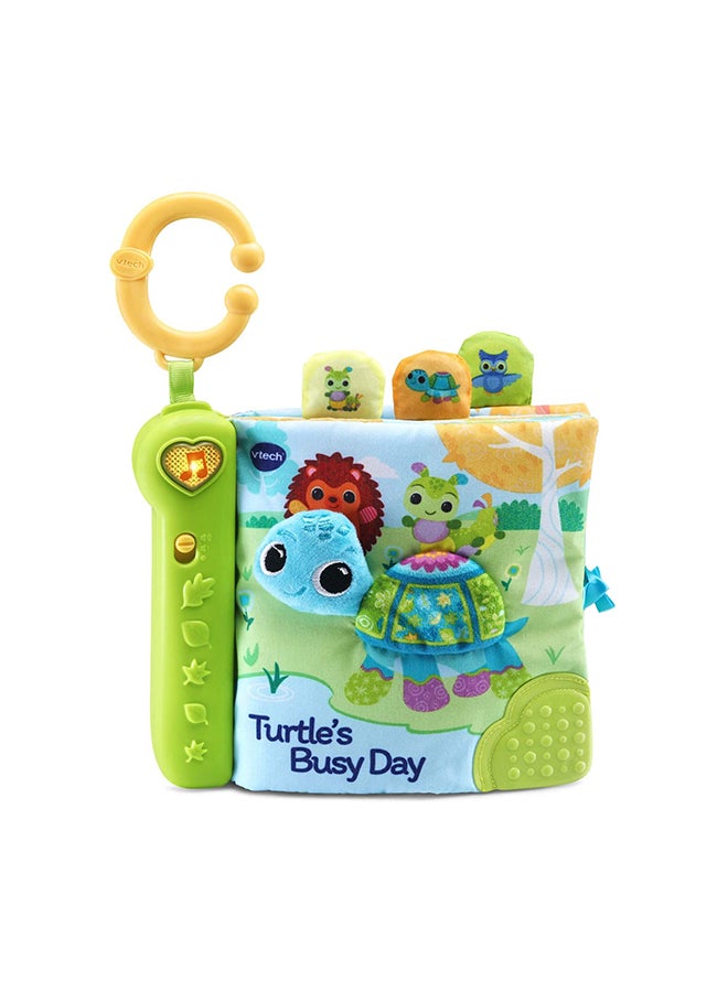 Turtle'S Busy Day Soft Book - Green 19.1x17.5x7.3cm