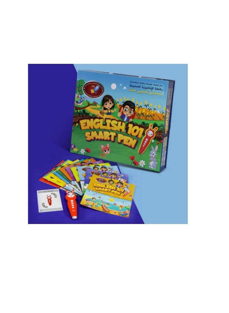 English speaking pen with 12 books to learn conversation and correct pronunciation