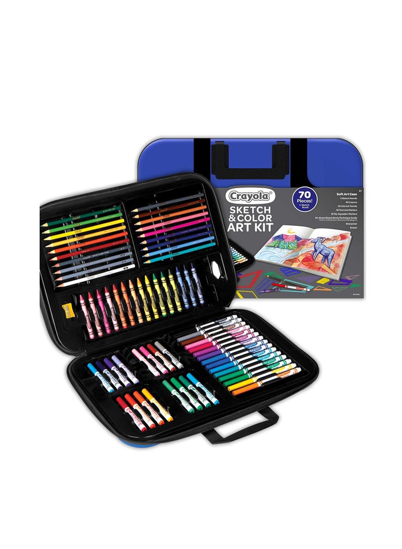 Sketch & Color Art Kit