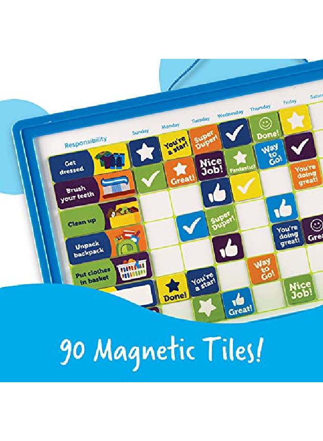 Good Job Reward Chart 91 Piece Set Ages 3+ Custom Magnetic Chore And Responsibility Chart For Kids Chore Magnets For Toddlers Kids Job Chart