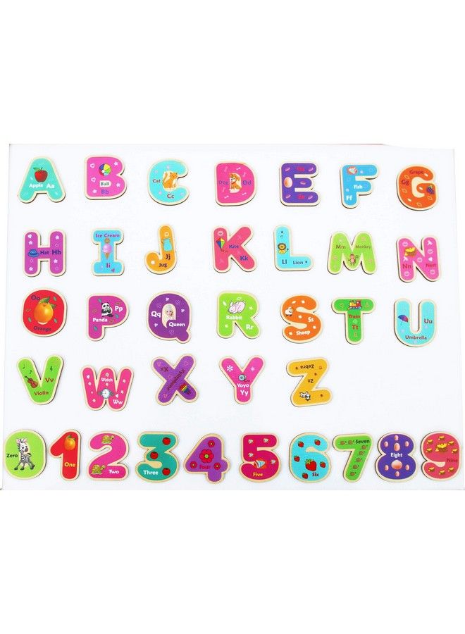 Wooden Magnetic Letters And Numbers Fridge Magnets For Kids Alphabet Letter And Number Magnets For Children Abc And Spelling Learning Toys Stocking Fillers Stuffers For Kids