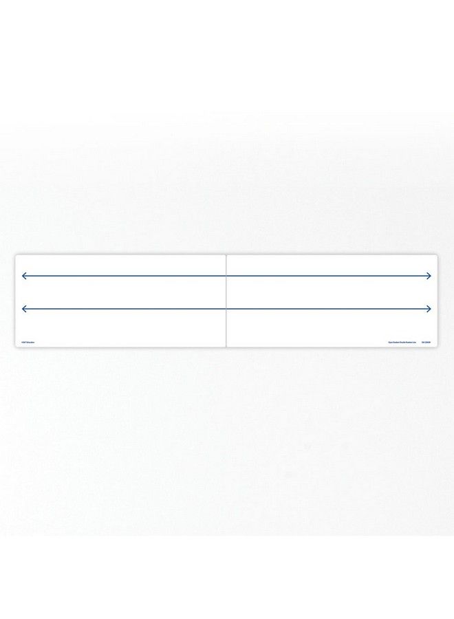 Magnetic Demonstration Open Double Number Line