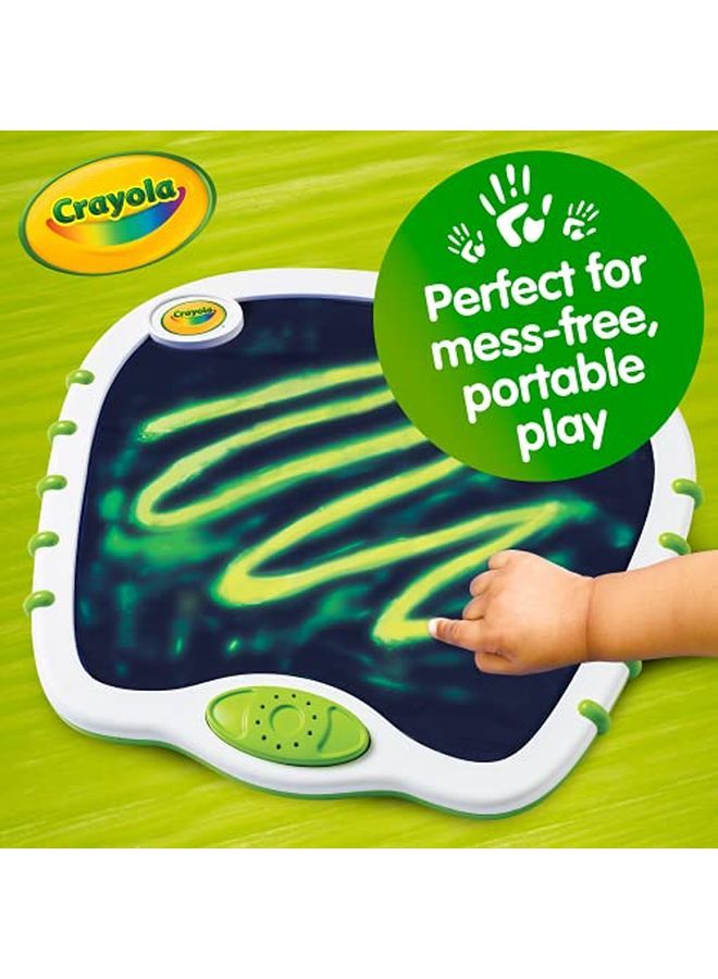 My First Touch Lights Musical Doodle Board Toddler Toy Gift White Green