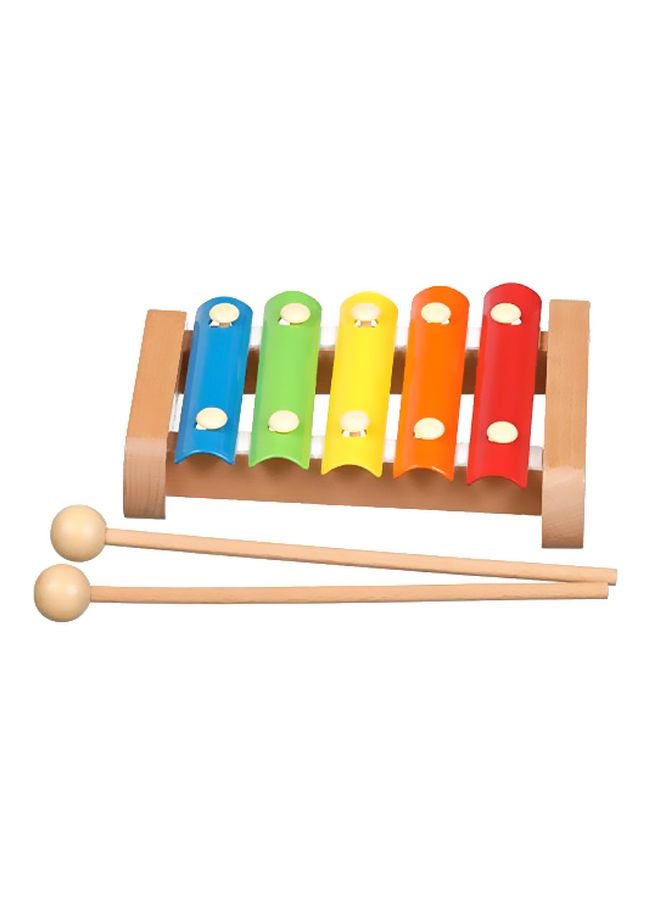 Wooden Xylophone Musical Toy BBWT175-5B