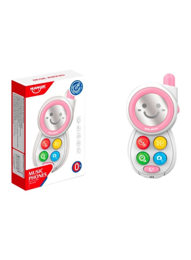 Mobile Baby Cell Phone With Flashing Vocal Musical Early Sounding Educational Toy 8x4x15cm