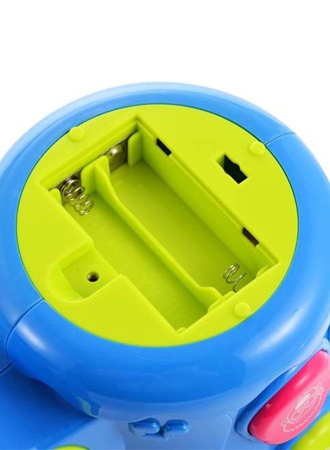 Musical Bongo Drum Toys For Kids With Dual Drum 4 Sound Modes Music Light Musical Instruments Toys For Kids Educational Musical Toy Drums For Kids Toddlers 1 2 3 4 Years Boys Girls