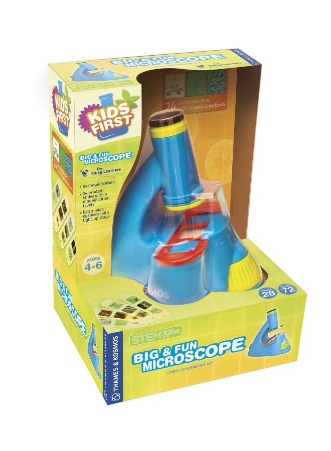 28-Piece Big And Fun Microscope Experiment Kit 634032