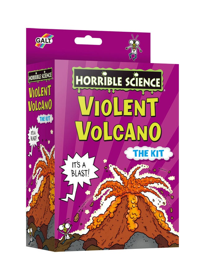 Horrible Science  Violent Volcano Kit Science Kit For Kids 8 years + 14x6.5x21.5cm