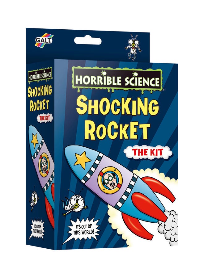 Horrible Science Shocking Rocket Kit Science Kit For Kids 14x6.5x21.5cm