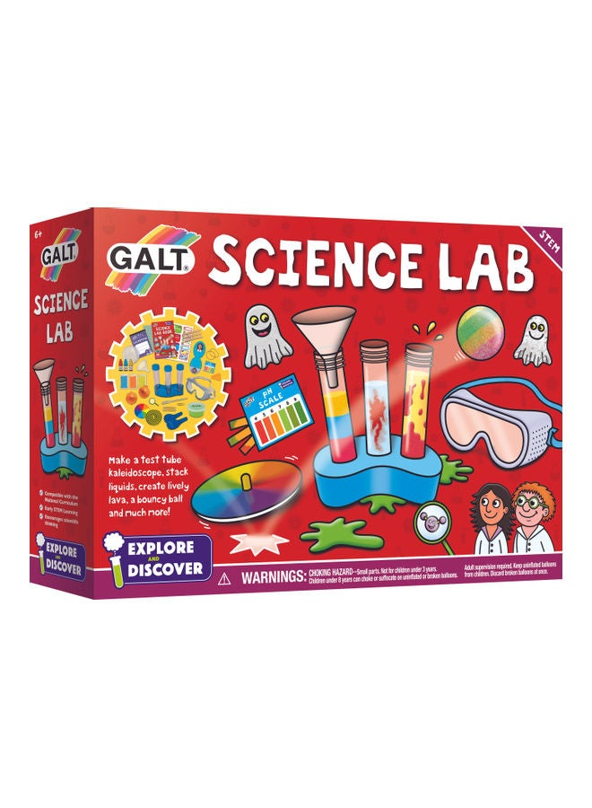 Science Lab Science Kit for Kids Ages 6 Years Plus Explore and Discover Stem 31x7x22cm