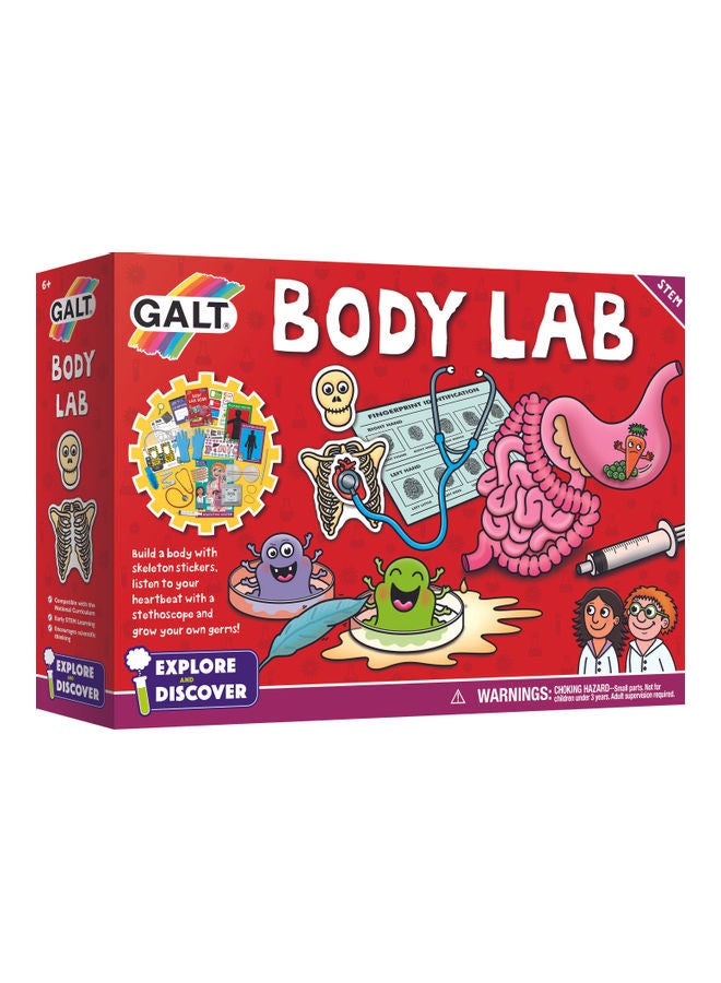 Body Lab Biology Science Kit For Children Ages 6 Years Plus Explore And Discover STEM 31x7x22cm