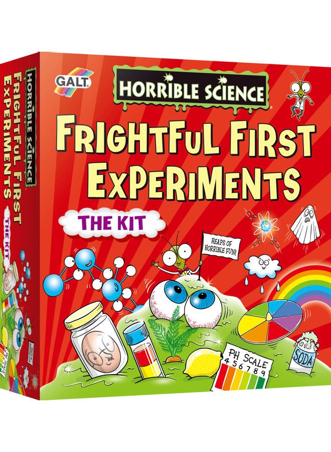 Horrible Science - Frightful First Experiments Science Kit for Kids Ages 6 Years Plus 26x7.5x26.7cm