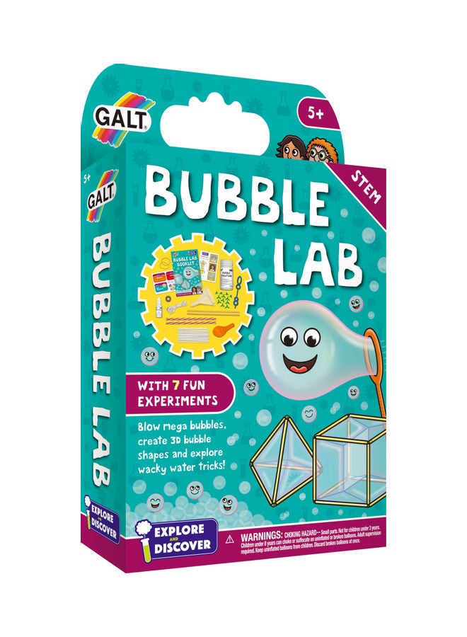 Bubble Lab Science Kit For Kids Ages 5 Years Plus Explore And Discover Stem 15.5x5x26.2cm