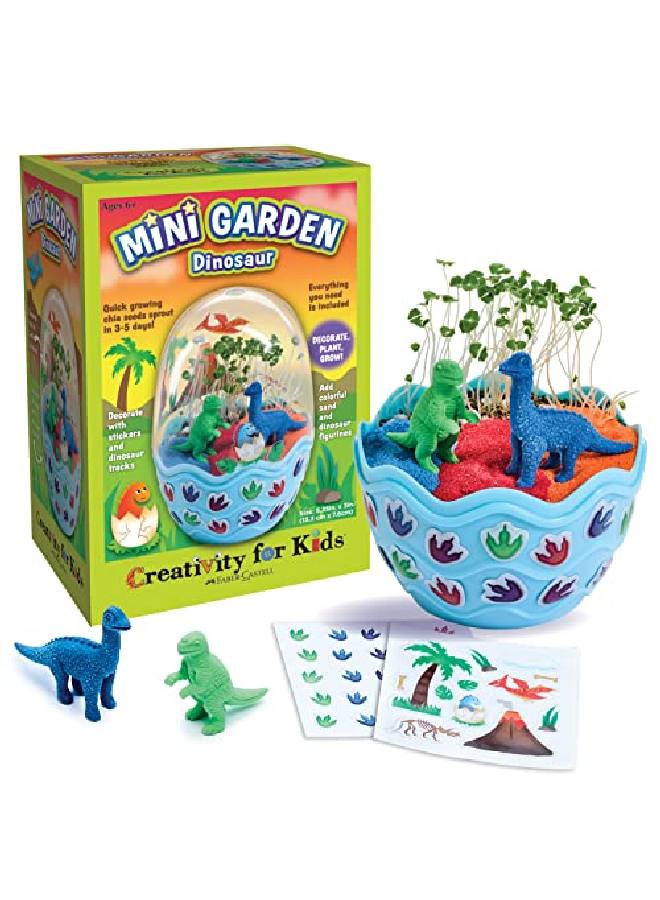 Mini Garden: Dinosaur Terrarium Arts And Crafts For Boys And Girls Ages 68+