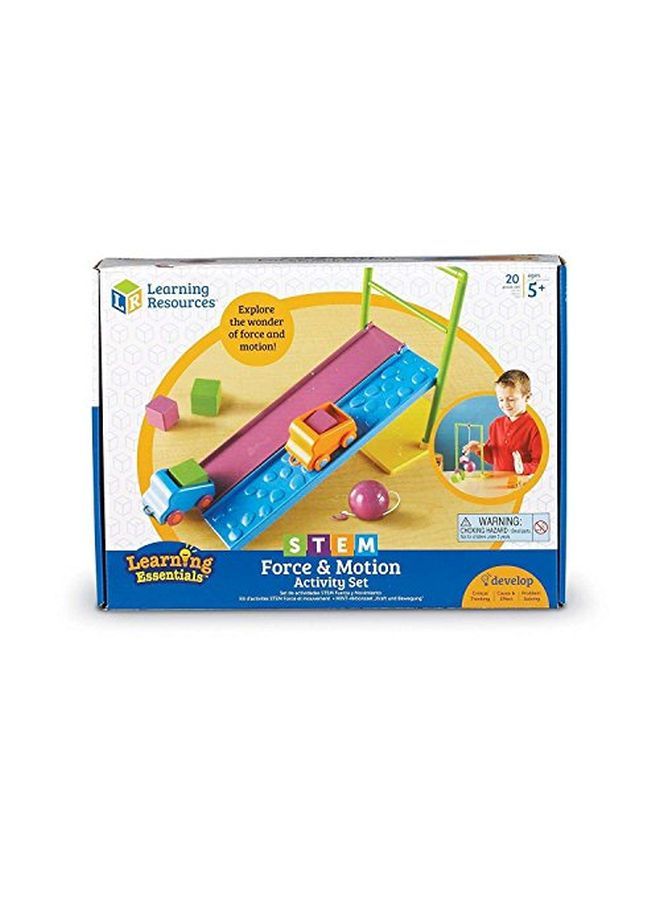 Stem Force & Motion Activity Set 20 Pieces Ages 5+