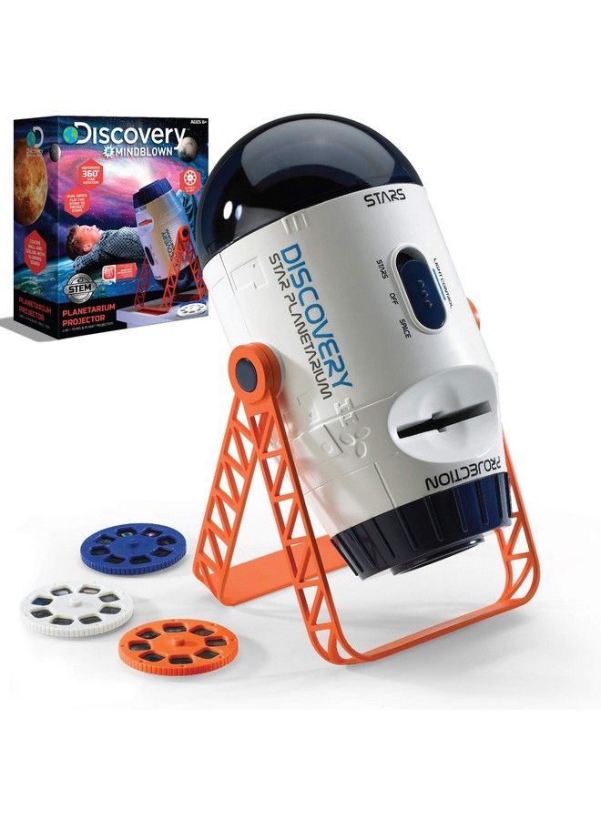 Discovery Mindblown 2 In 1 Reversible Planetarium Space Projector 24 Images 360 Degree Rotation Moving Stars And Stationary Modes Displays Planets Nebula Stars Constellations Kids Astronomy Toy