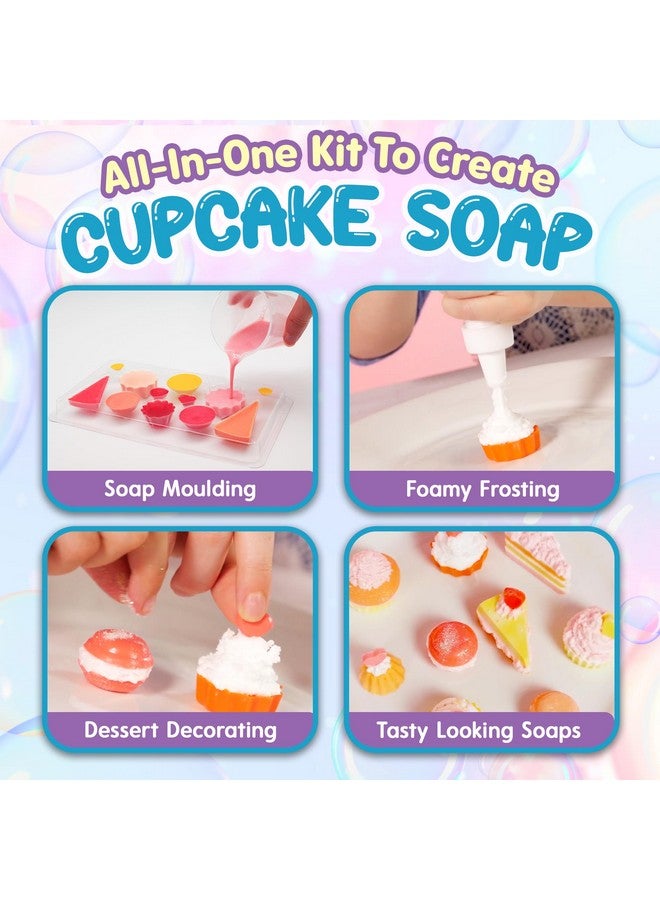 Yummy Cupcake Soap & Bubbles Diy Science Kit Fun Stem Gift For Age 8 9 10 11 12 Year Old Girls And Boys Educational Arts And Crafts For Kids Age 812