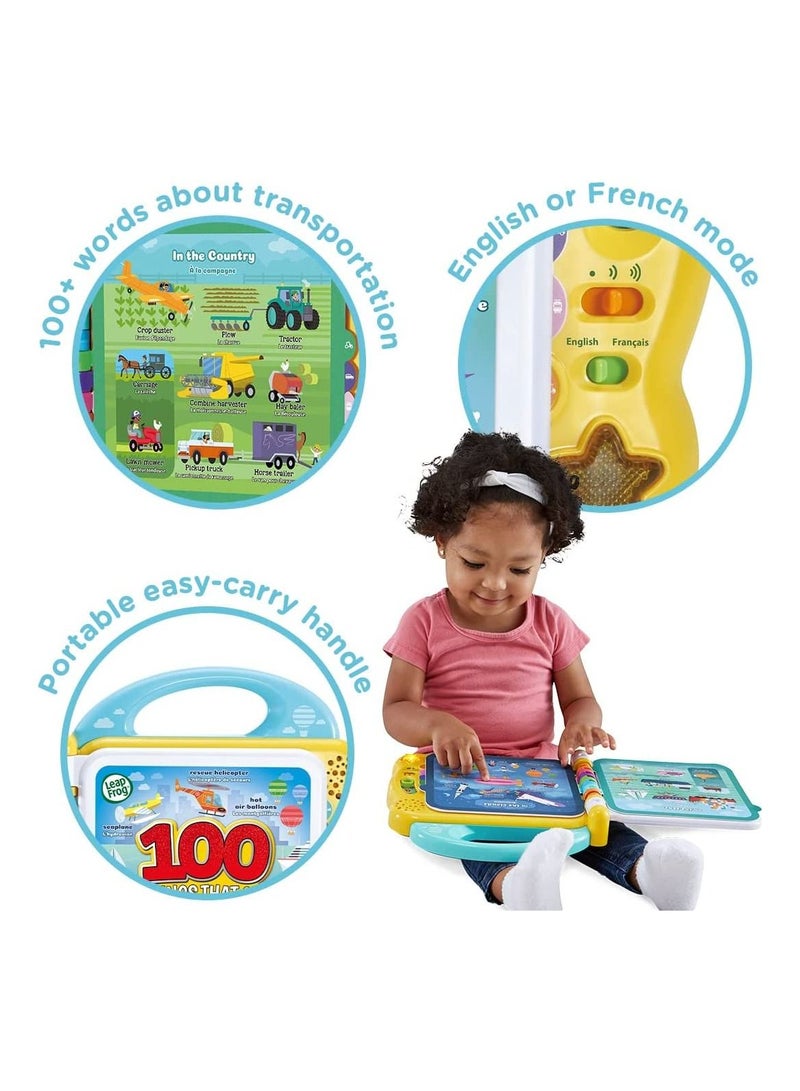 100 Words Things That Go For 18 + months