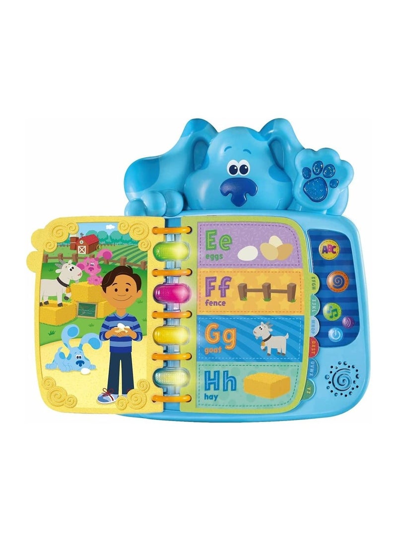 Blues Clues Skidoo into ABCs Blues Book with Letters & Sounds