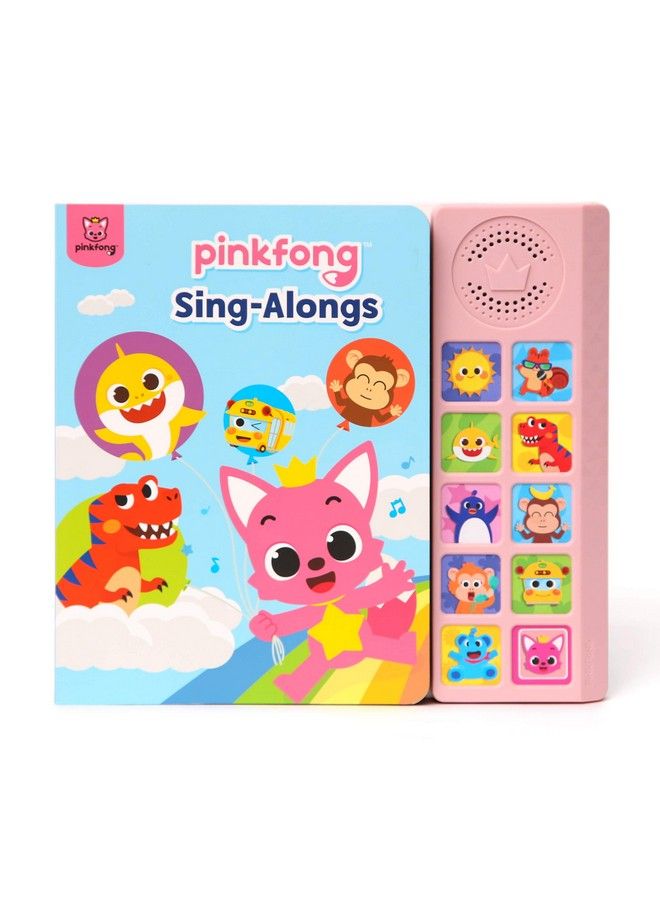 Sing Alongs 10 Button Sound Book ; Baby Shark Toys ; Learning & Education Toys ; Interactive Baby Books For Toddlers 1 3 ; Gifts For Boys & Girls