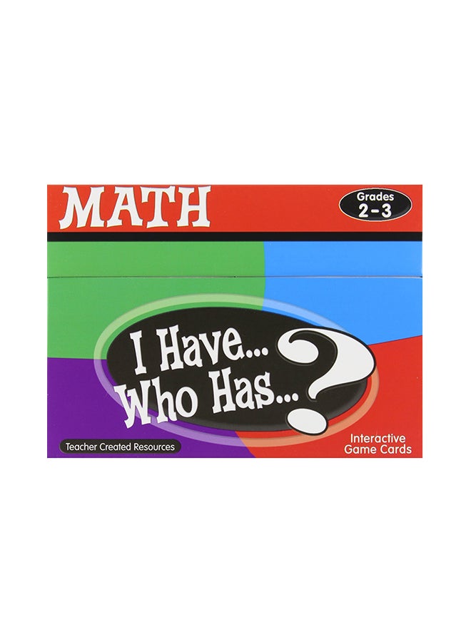 Math Games Grade 5.5 x 1.5 x 4inch