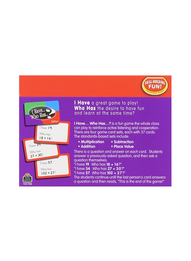 Math Games Grade 5.5 x 1.5 x 4inch