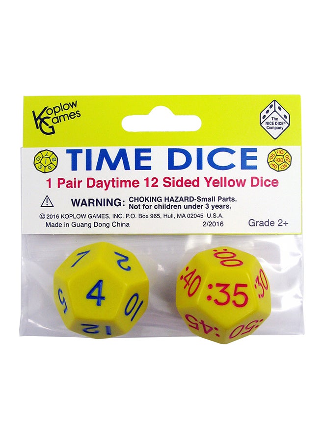 Pair Of Daytime 12-Sided Dice