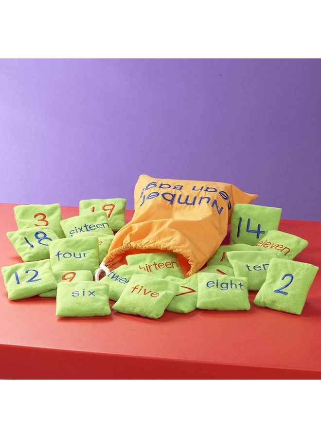 Number Beanbags Learn Numbers Toddler Learning Toy Preschool Kindergarten Classroom Must Haves Set Of 20 Beanbags Ages 3+