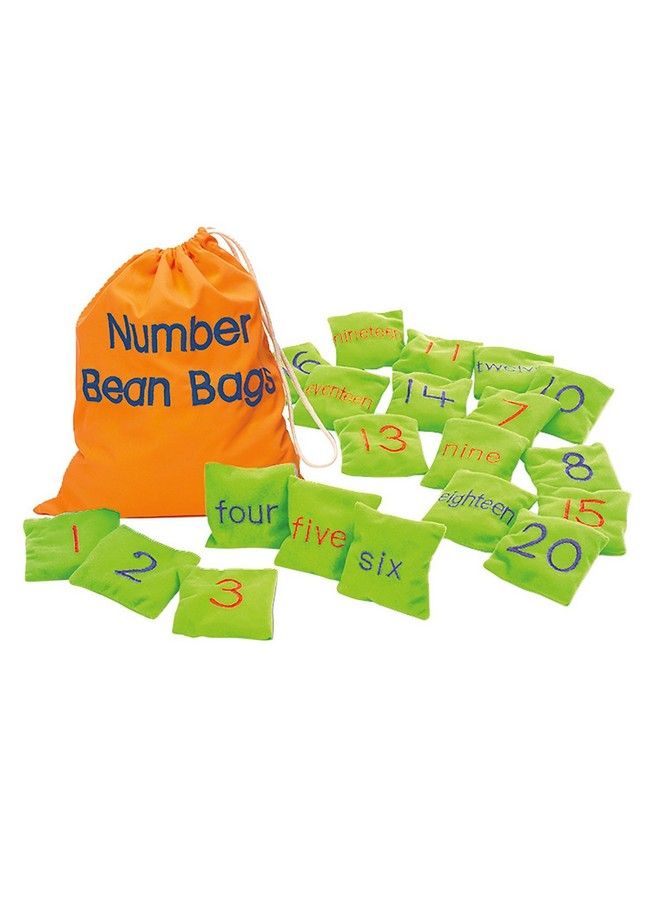 Number Beanbags Learn Numbers Toddler Learning Toy Preschool Kindergarten Classroom Must Haves Set Of 20 Beanbags Ages 3+