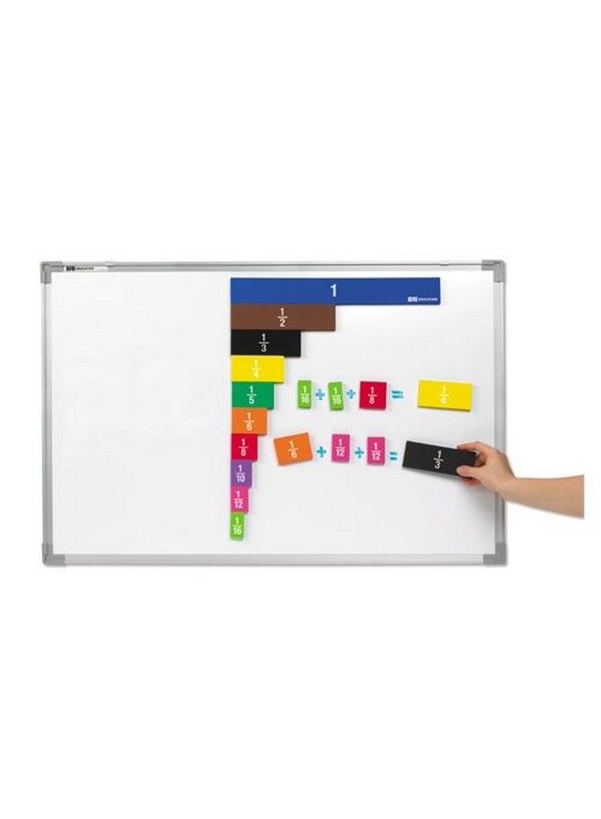 Jumbo Magnetic Double Sided Fraction Tiles Set Of 67