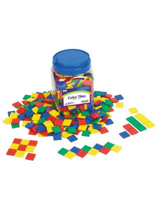 Color Tiles: Plastic Set Of 400