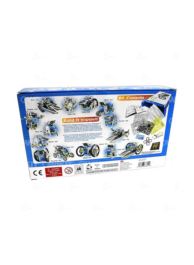 14-In-1 Educational Solar Robot Kit OWI-MSK615 7.5 x 12.5 3.2inch