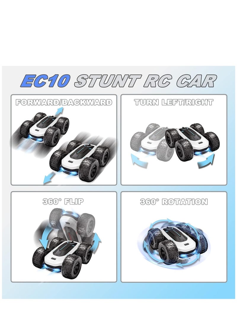 Baybee Remote Control Car - 4WD RC Car for Kids Boys 360° Rotation/Light/Flip Special Effect, 2.4GHz Monster Truck - Drift Stunt RC Car Offroad for Kid 6-14 Years, 15KM/H Remote Control Car Kids Gifts (Assorted Colour)