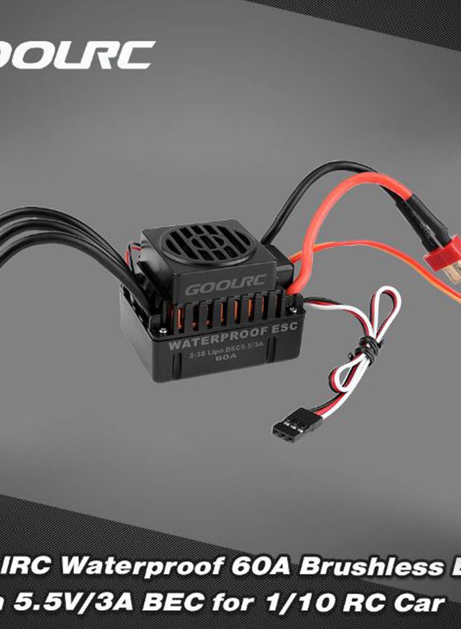 Brushless ESC Electric Speed Controller For RC Car RM7712