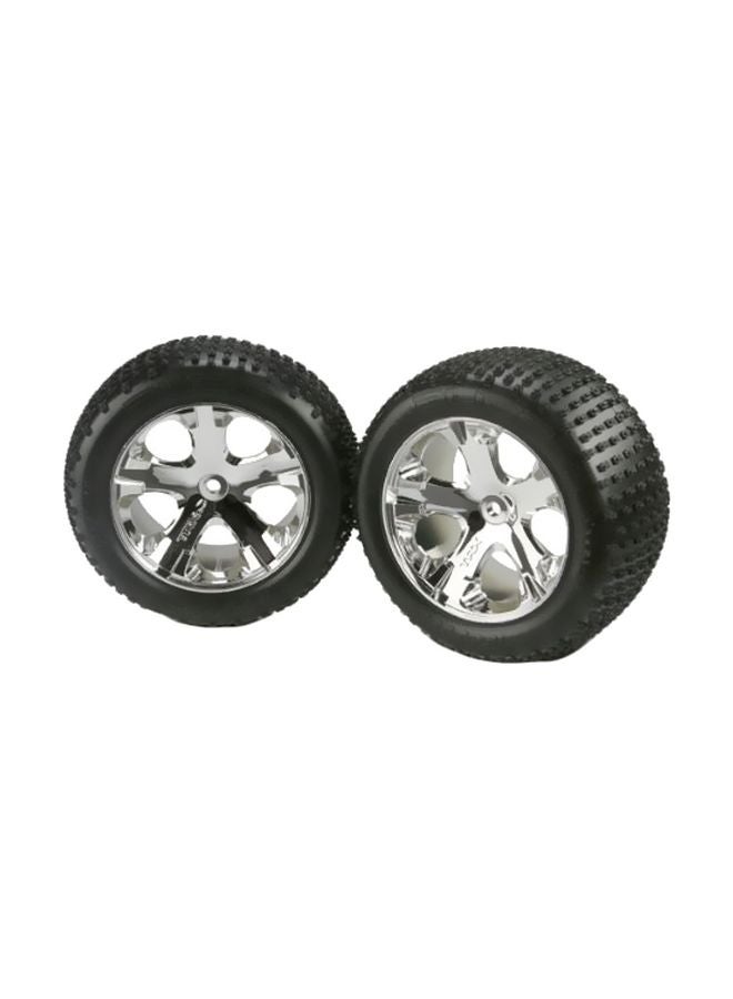 Pair Of Pre-Glued Alias Tires TRA3770 3inch