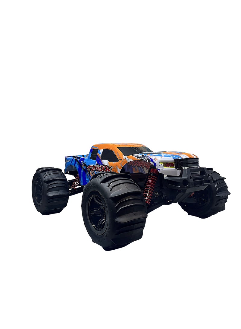 Hobbiway 1:10 RC Cars, Hobby Grade 4WD 60+ KM/H Fast Speed Remote Control Truck, All Terrain Off Road Electric Buggy With 2500 mAh Modular Battery For Adults And Boys (Advanced Modding Support)