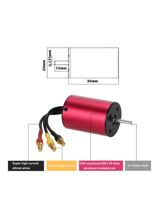 Sensorless Brushless Motor For RC Car