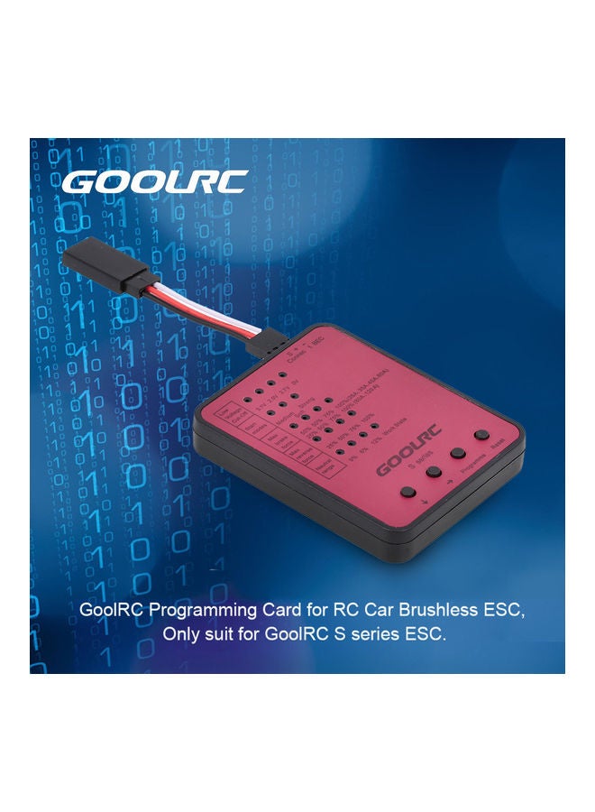 S-Series RC Car ESC Programming Card