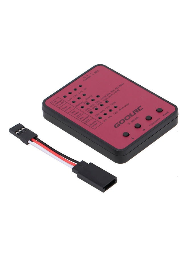 S-Series RC Car ESC Programming Card