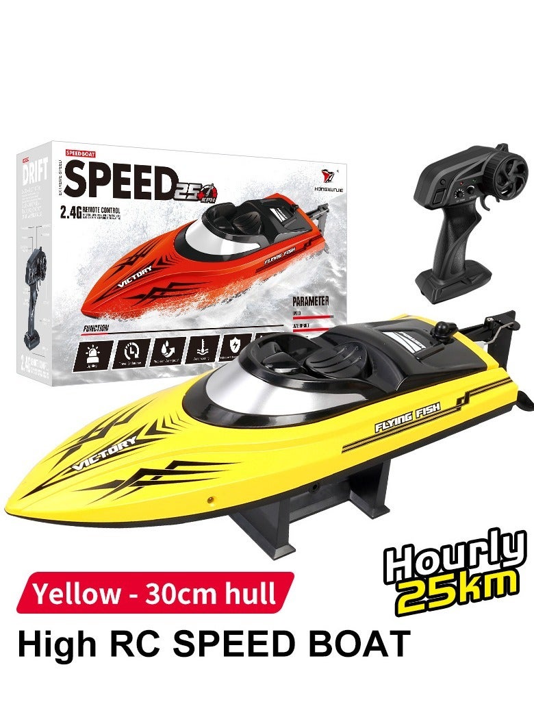 Hj811 Fast Speed RC Boat 20+MPH Electric Racing Boat Hobby RTR Adults Kids Outdoor Toy