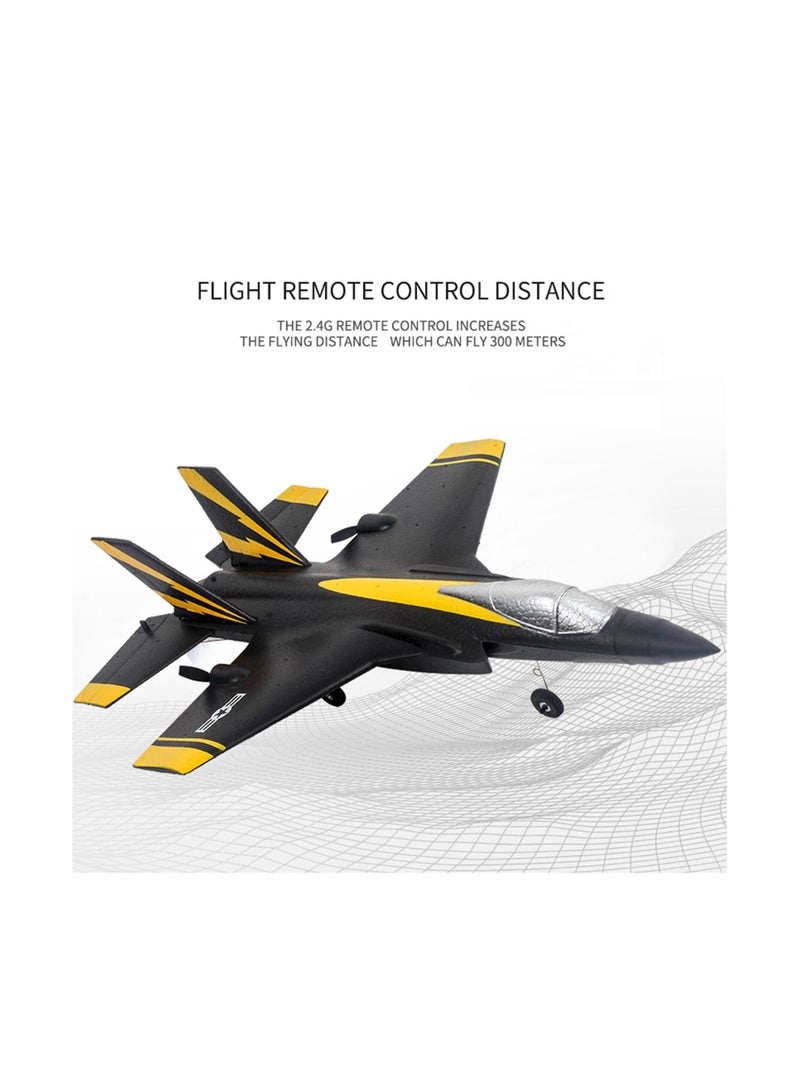 RC Foam Aircraft Remote Control Airplane Foam Toys for Children F35II With Box Black