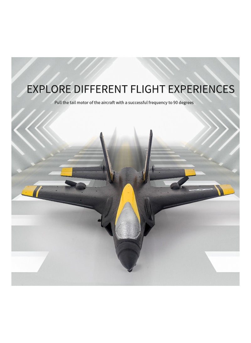 RC Foam Aircraft Remote Control Airplane Foam Toys for Children F35II With Box Black