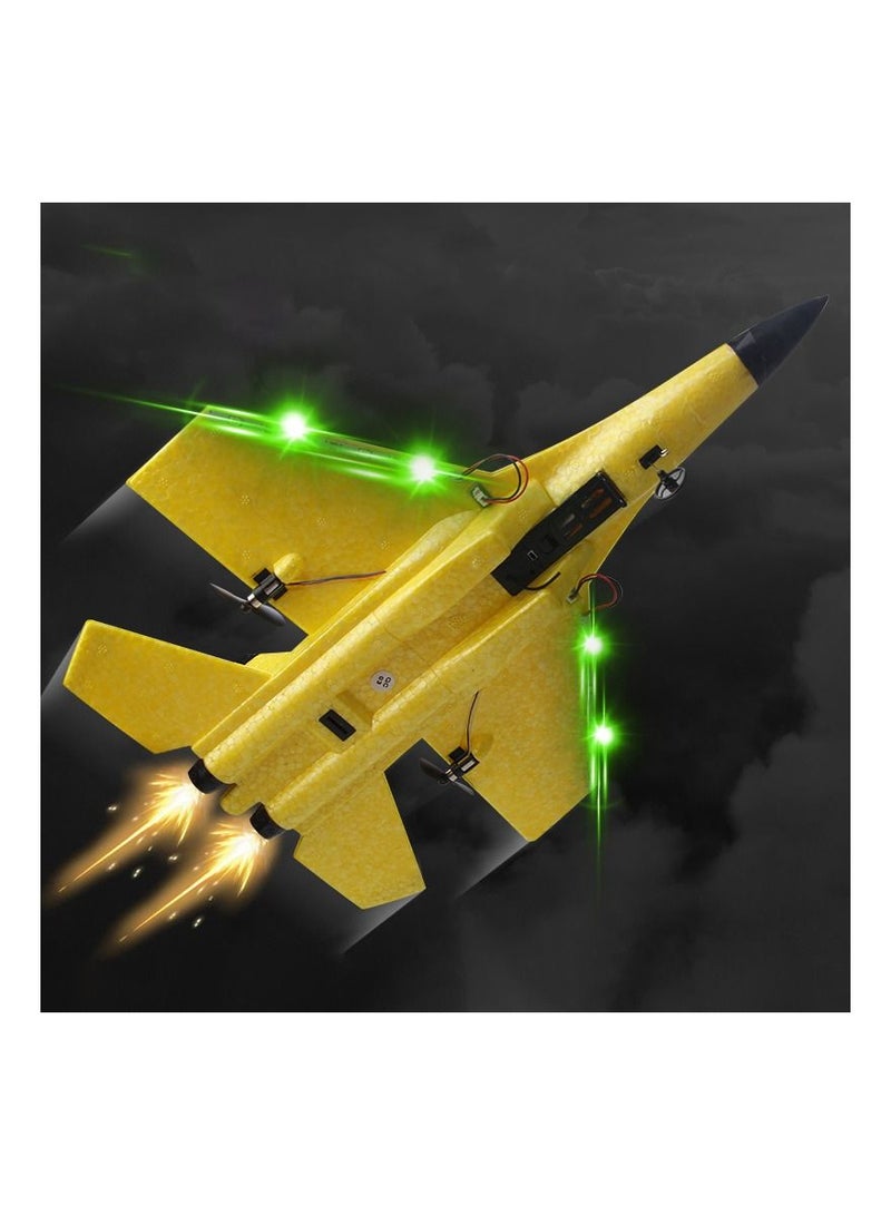 RC Foam Aircraft Remote Control Airplane Foam Toys for Children FX820 With Box Yellow