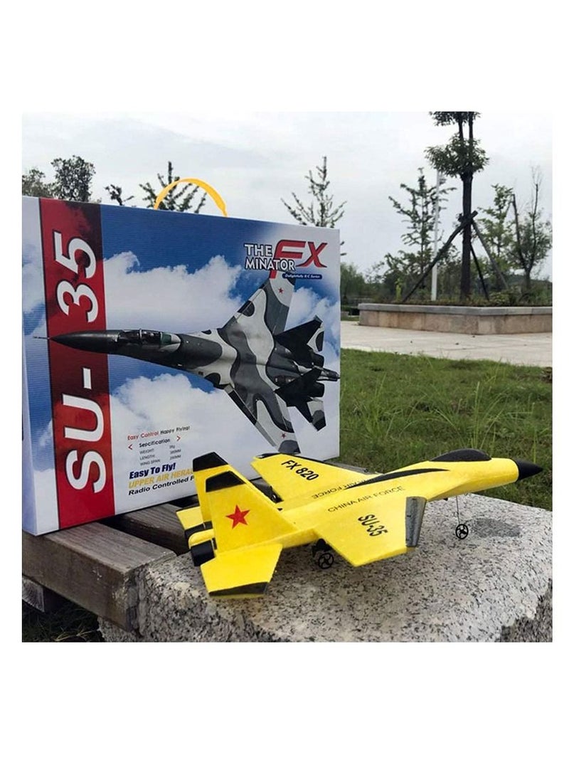 DIY RC Plane Toy 820 1 battery Remote Control Airplane DIY Fixed Wing Aircraft